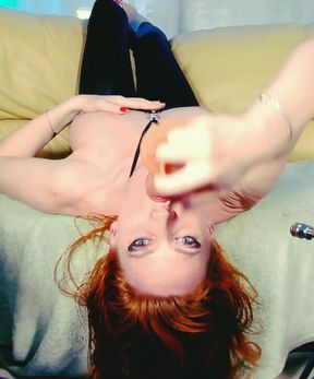 Deepthroat by Niki upside-down