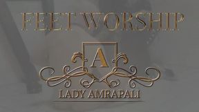 FEET WORSHiP Total lengths 9:37 minutes Feet Foot Fetish Feetlove Toe Feetsole Sole Barfeet Lick Smell BDSM Slave Footfetish Feetfetish Feetmassage Massage Füße  LADY AMRAPALI  Herrin Mistress Domina