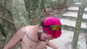 fizemos uma putaria gostosa na trilha abandonada em arraial do cabo