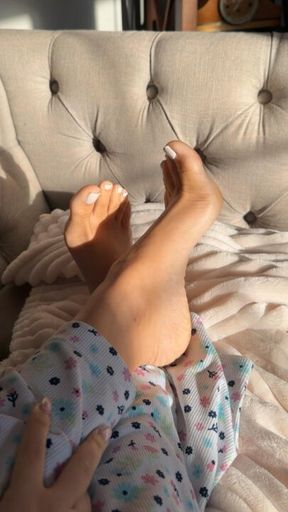 Morning Foot Worship💗