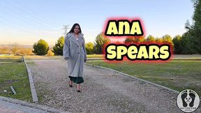 latina in dirndl slut lighther pussy play, outdoor piss & titty cum finish