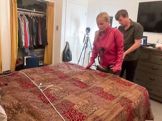Figging wife in str8 jacket til that babe squirts