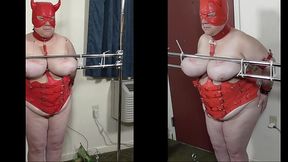 07-Aug-2017 Tit t. of the slut slave'_s udders with and electro Part 1 of 2