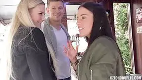 Eveline Dellai And Dellai Eveline - Swinger Action Turns Inside 3some