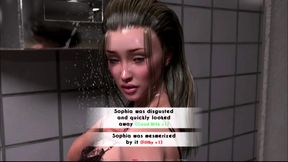 Awam - Day 15 - Free - Part 3 - Sophia Saw a BBC Cock While Shower