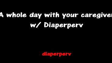 ABDL Audio whole day with loving caregiver Diaperperv