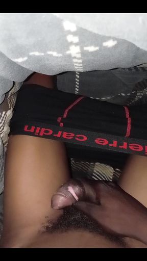 Sexy Masterbating Alone BBC in Bedroom