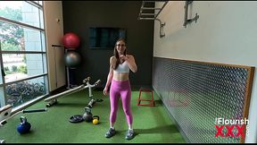 Trailer Ophelia Kaan Lesbian gets picked up at Gym then fuck by BBC