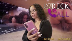 DIRE DESIRES Late night cock call with Rue Lynn