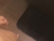 Lightskin teen wags his soft dick