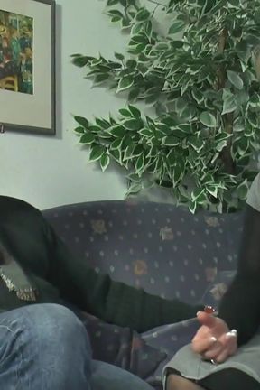 A sexy double penetrated slut in a merciless threesome