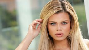 Sensual blonde Latina Destiny Cruz gets rammed by a long black dick