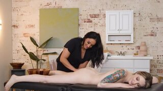 Lesbian massage porn with the hottest pornstars out there