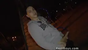 Under Pragues Glow, Mickey Rush JERKS OFF for Hot Stranger – Steamy 18+ Encounter