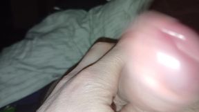 Playing with cock
