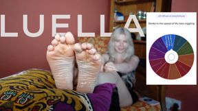 Feet Worship with the Wheel of (mis)Fortune