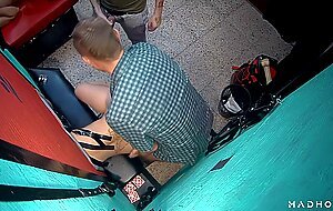Madgloryholes, visitor's wife let fuck her cunt !!