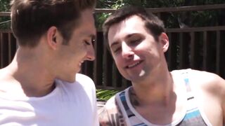 SayUncleNetwork.com - Stepbros raw outdoor fucking and orgasms under the open sky