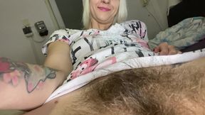 Happy holidays hairy pussy santa