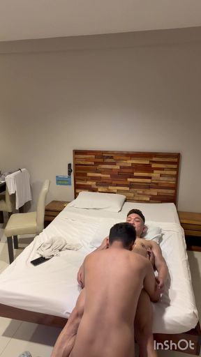 Nervous 18yo Asian Twink's First Hot Gay Sex