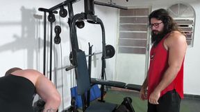 Hooking up at the gym with the Viking of Taubat&eacute;