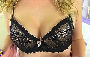 Mature solo nl, big ass milf in stockings enjoys with