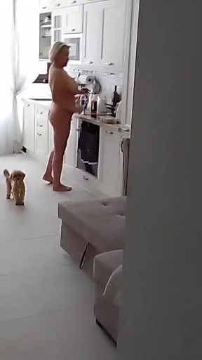 Fucked Stepmom in the Kitchen
