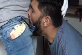 Tattooed Latin receives supplementary specie To Ride Stranger's penis