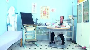 Old Ugly Gynecologist misleaded Teen To Fuck In Doctors Office