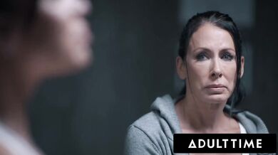 ADULT TIME - Sex Addict Little Puck FISTED & DOUBLE PENETRATED DURING ROUGH DVP GANGBANG