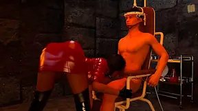 Mrs. Cooper Teaches John Fiery Blowjob Secrets in Sensual 3D Adventure