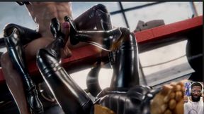 Big Breast Sona Titty Fucked, Sexy Ballerina Twin’s Pleasures a Hard Cock, Jessie and Yuffie Milks Big Breast Tifa