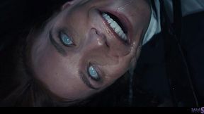 Lesbian Demon Slayers Fuck Their Way Through Monster Cock Threesome