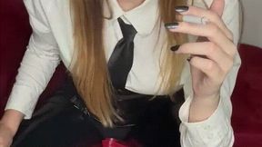 Used as my ashtray, boot cleaner & cock sucker