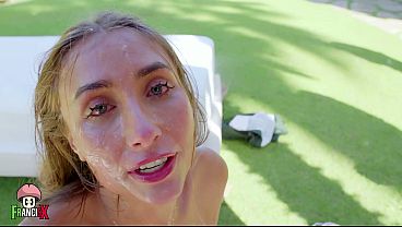 Lily Phillips Outdoor Blowbang &ndash_ Nonstop Cocks &amp_ Massive Cum