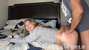 big tiddy blonde pawg anal slut bbc session vol 4