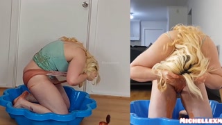 My first messy wedgie