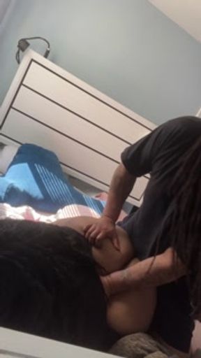 Fucking Bbw Bri huge fat Azz in da morning off da Addy all night