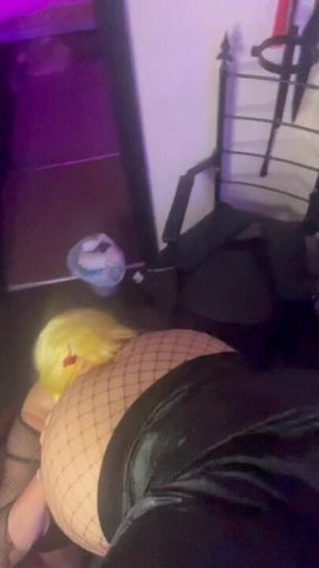 Rimming and facesitting with sissy slut!