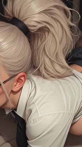 Double Penetration for Blonde Secretary