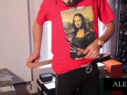 Hard Dick while getting Dressed Leads to Naughty Play