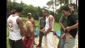 The Old Woman with Several Boys