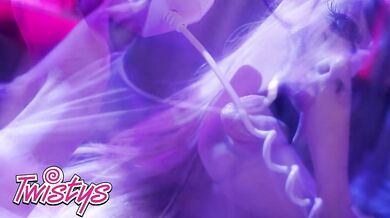 TWISTYS - Lilly Bell Brings Back Retro Fantasies In Wedding Whites And Lacy Lingerie