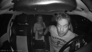 Hottie Hispanic getting plowed inside my vehicle