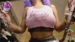 Mommys Clear Chair Smosh | BlowJob Titfuck Body Worship POV