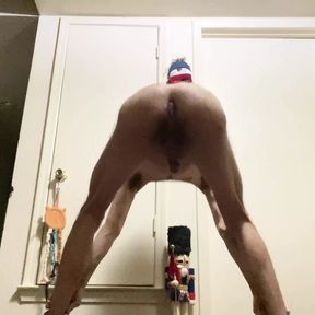 Naked Stretching and Workout with Ryan Fenrir