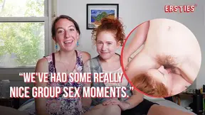 Ersties - Polyamorous Rue & Aisling Have Hot Lesbian Sex