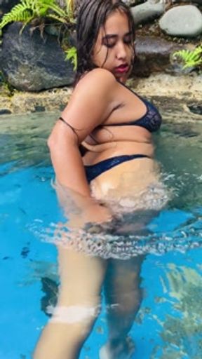 Rico day at the pool