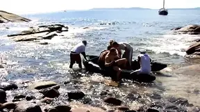 The Tanned Pussies and the Hot Outdoor Sex