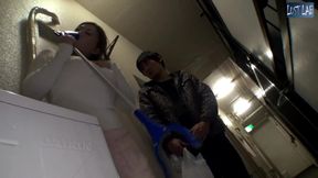 Balcony Laundry Glimpse - a Married Neighbor Noticing His Bold Reaction Across the Way - Part2